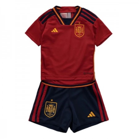 Camiseta España Niño Primera Equipación Copa Mundo 2022